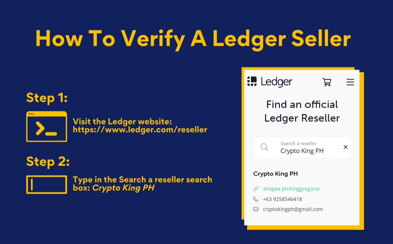 Ledger reseller verification for Hardware Wallet PH