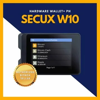 SecuX W10 Hardware wallet (Authorize Reseller)