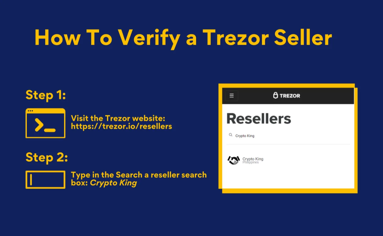 Trezor reseller verification for Hardware Wallet PH